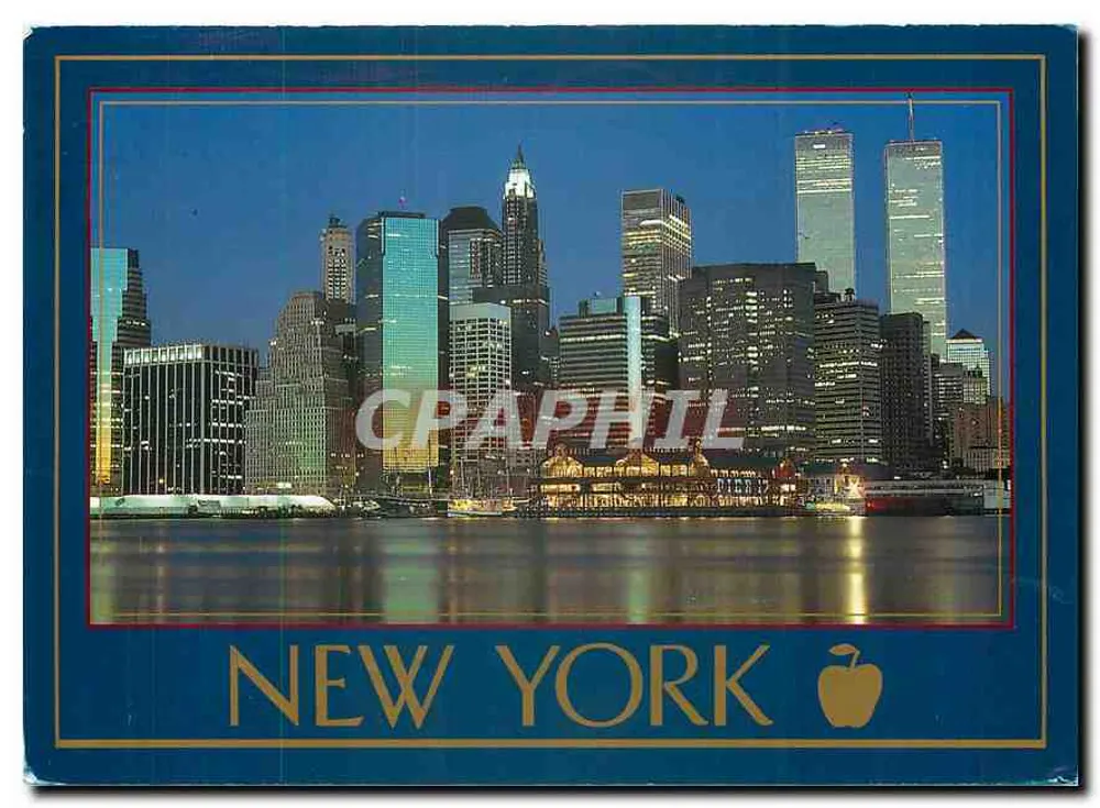New York — Twilight across the East River — #12065 - Recto