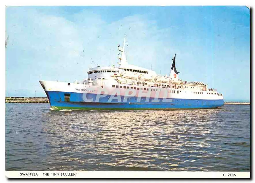 Swansea — O ferry 'Innisfallen' — C 2186 - Frente