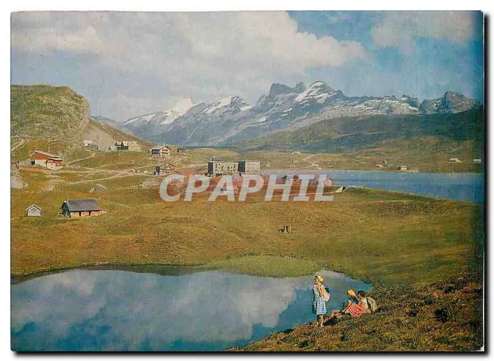 Lago da Alpe d'Huez — vista panorâmica - Frente