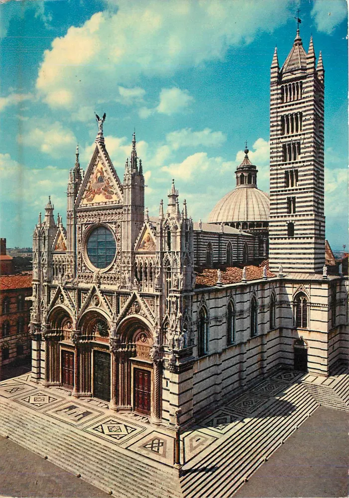 Siena — A Catedral — Ed.z. Venturini - Siena - Frente