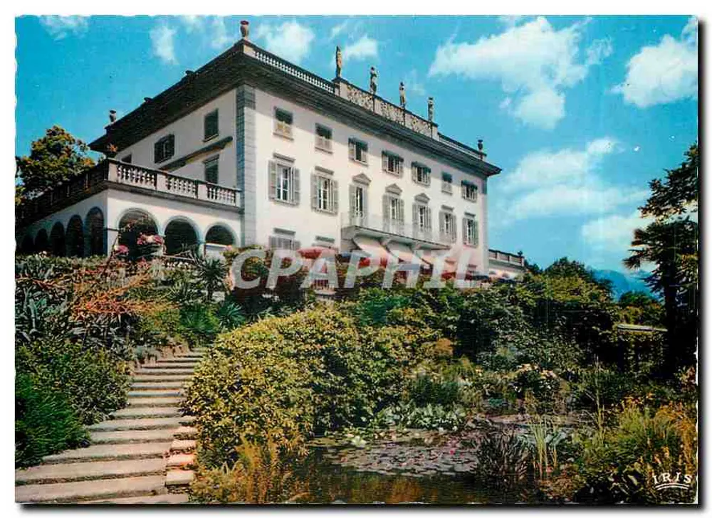 Villa avec jardin et étang — Isole di Brissago — Ed. Foto Pancaldi, Ascona, N° 633 - Recto