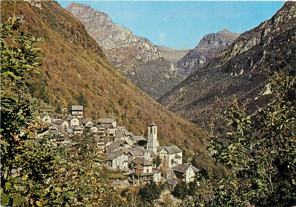 Corippo — Valle di Verzasca — Foto Garbani, n° 6611 - Recto