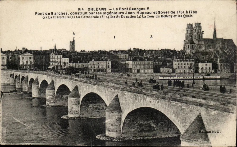 Orléans — O Ponte Georges V — Edição H.C. - Frente