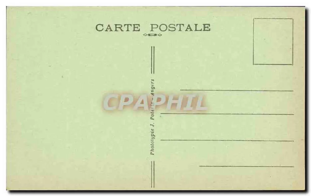 Angers - O Castelo — P.C. — n°45 - Verso