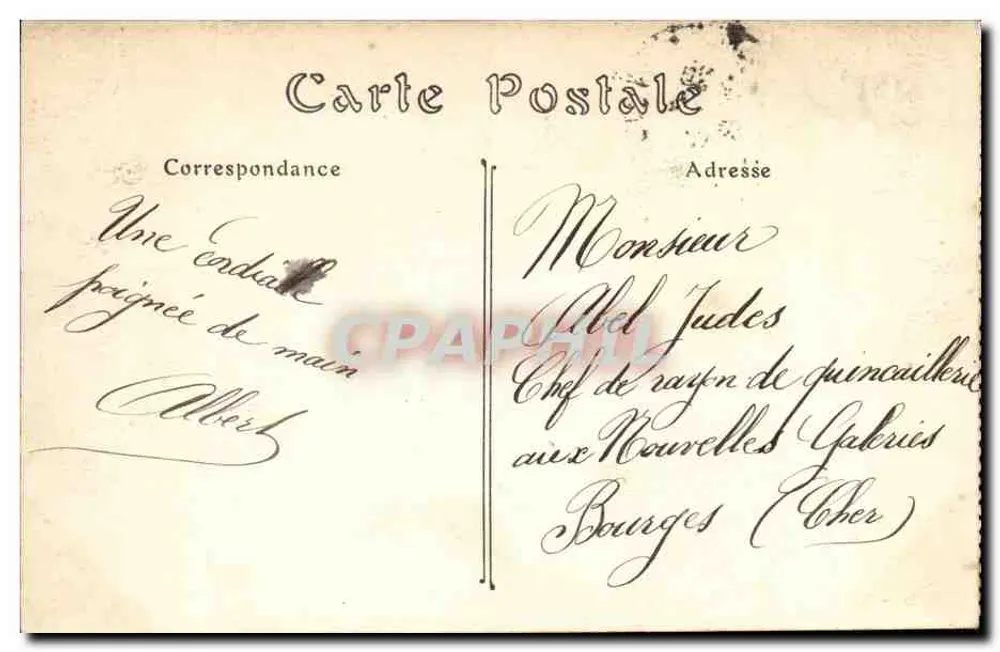 Angers — O Castelo, vista geral — ND. Fot. - Verso