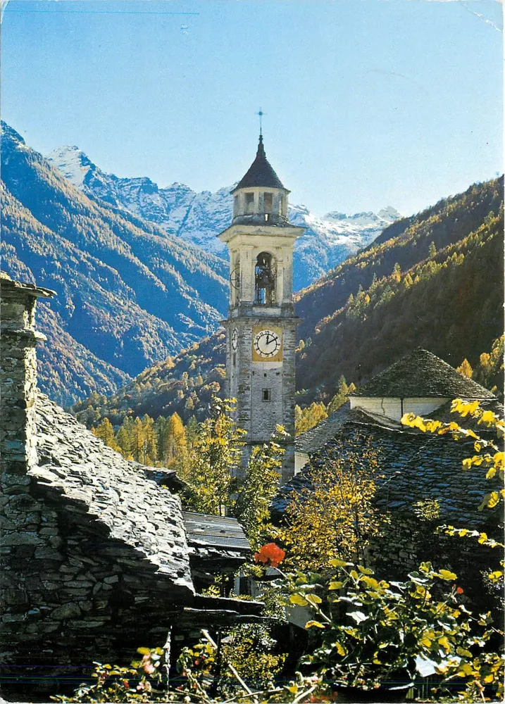 Sonogno — Vallée de Verzasca — Édition Karl Engelberger, n° 9084 - Recto