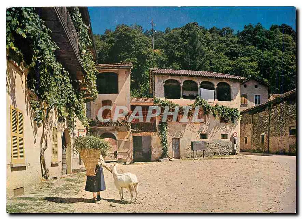 Sessa (Malcantone) — Vista pittoresca — Edición Edizione Bregalberger, n° 5837 - Anverso