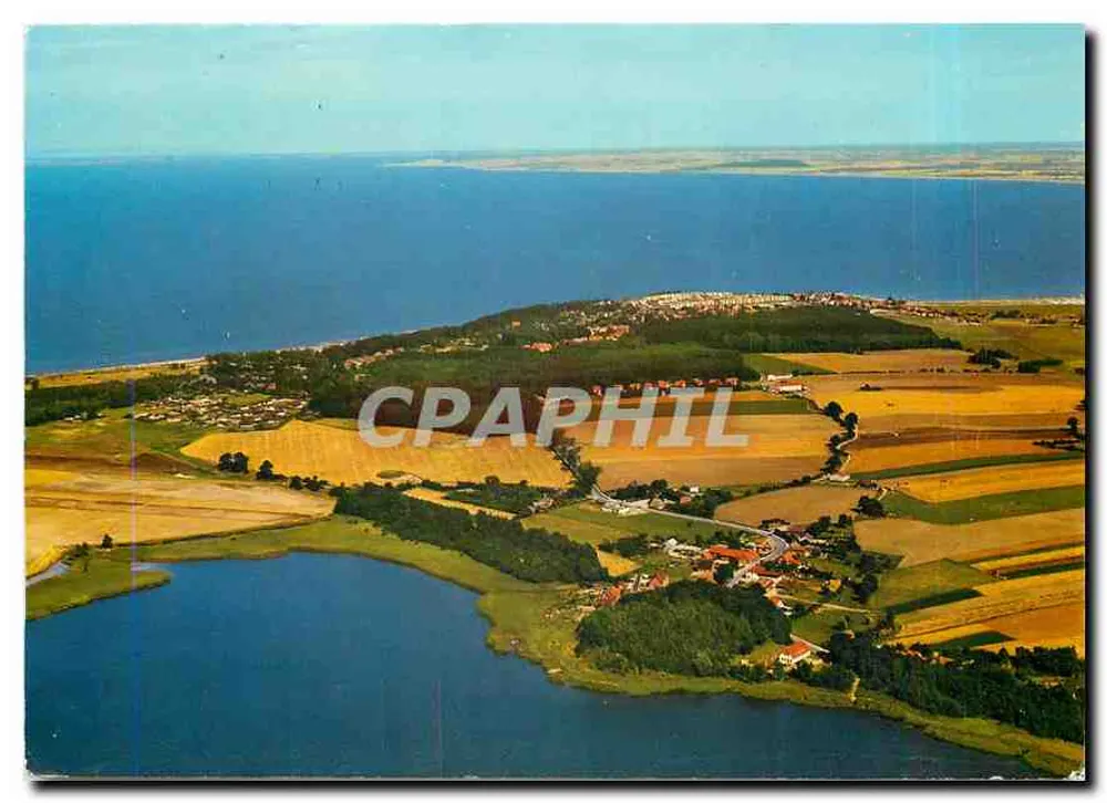 Ostseebad Hohwacht — vista aérea — Verlag Herbert Vennberg - Frente