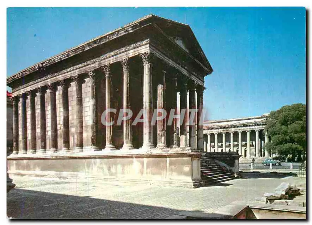 A Maison Carrée — Nîmes (Gard) — Éditions SL. Lyon - Frente