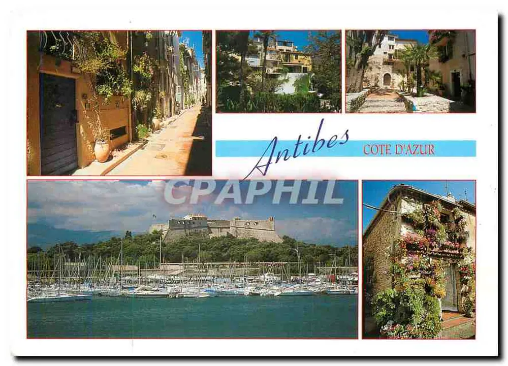 Antibes — Côte d'Azur — Éditions Photoguy - Frente