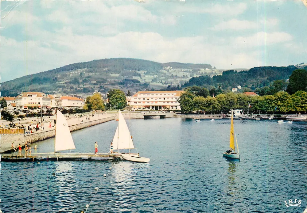 Brzegi jeziora — Gerardmer (Vosges) — Wydawca IRIS - Awers