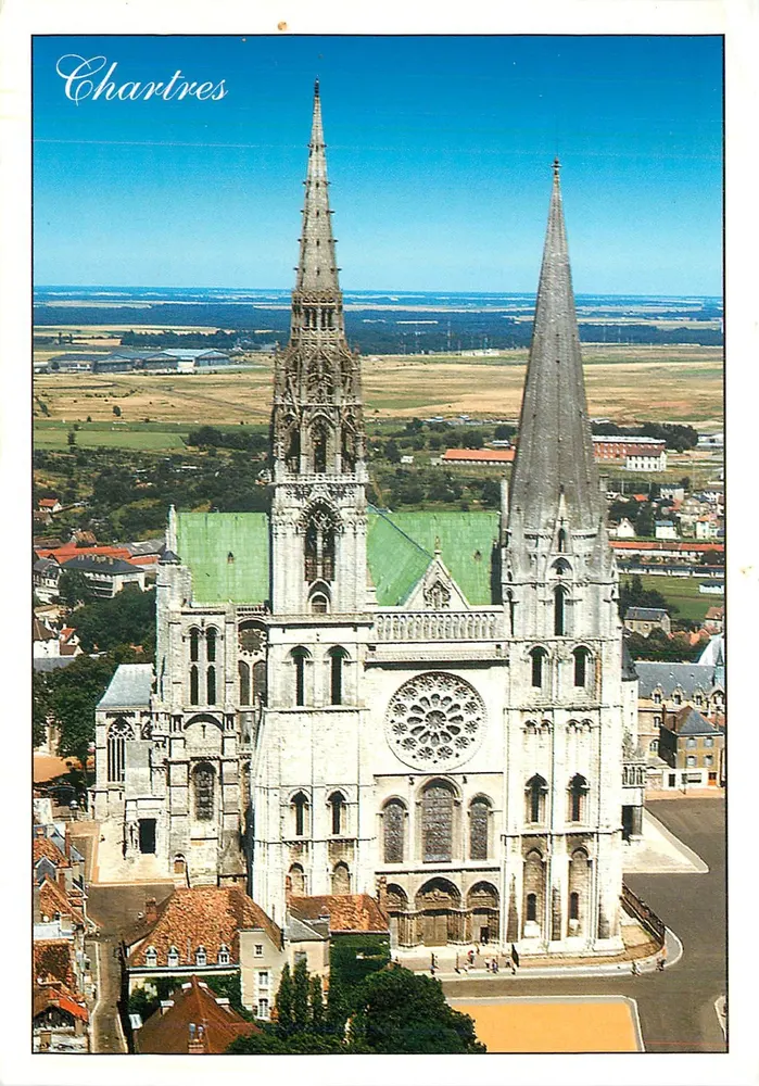Chartres — Catedral — Éditions Vaudre - Saint-Victor - Frente