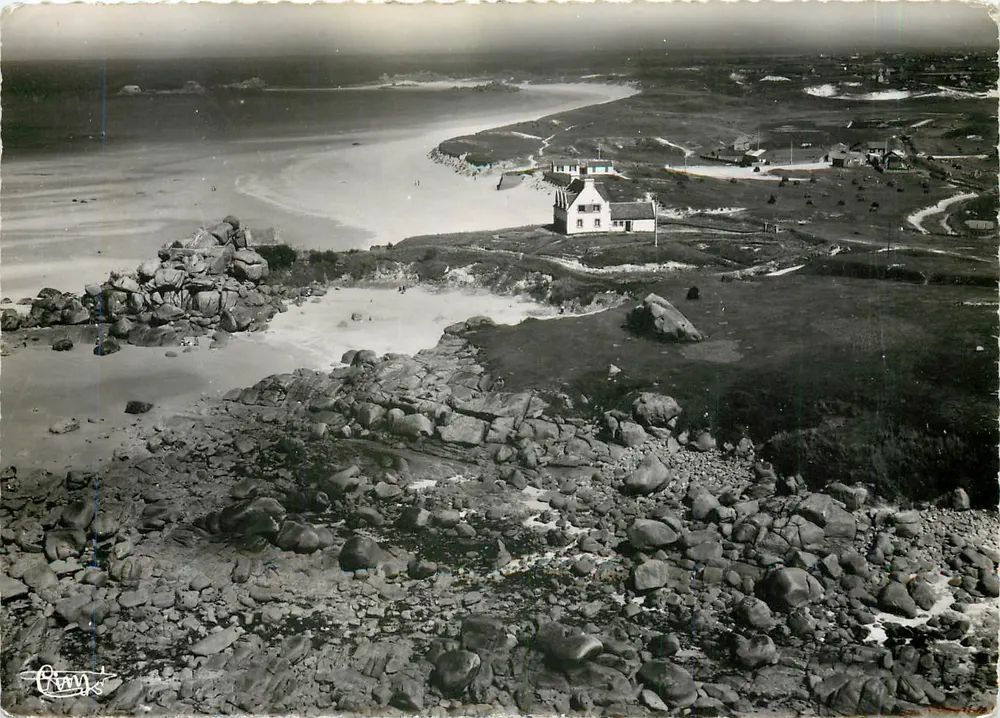 Strand von Kerfissien — Finistère — Luftbild — Verlag 'Ramy's' - Vorderseite