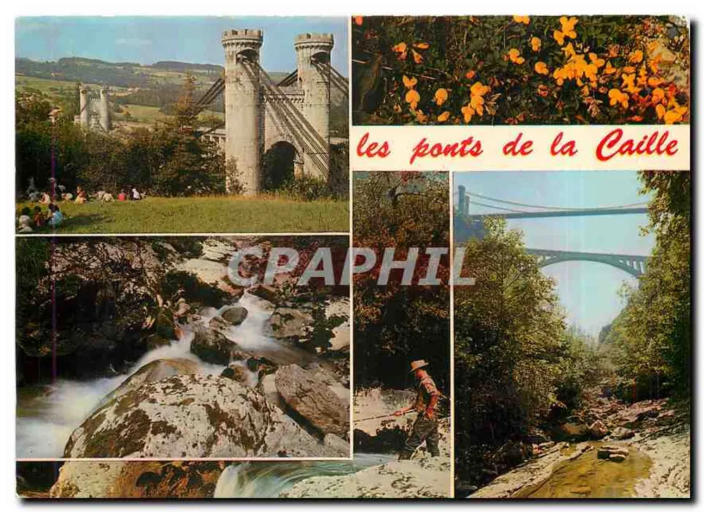 Os pontes de la Caille — Hte-Savoie — Edições Naturais SHADEM - Frente