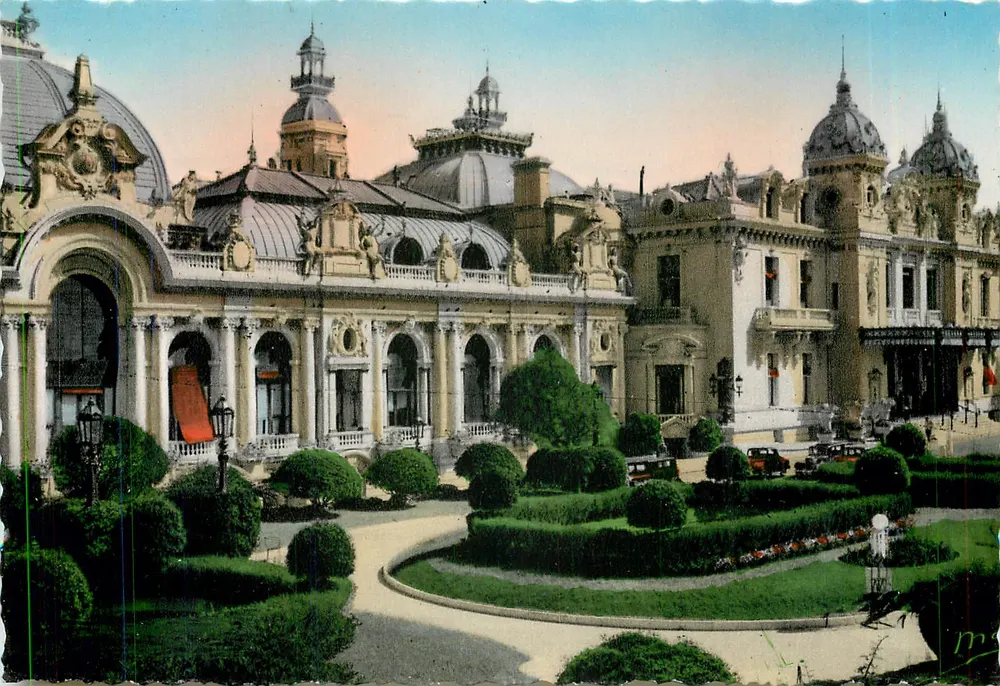 Monte-Carlo — Die Gärten und das Casino — Éditions Marquis, Nice - Vorderseite