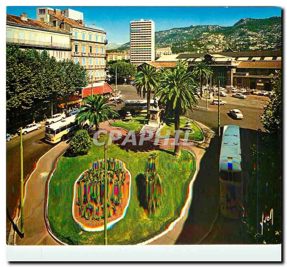 Rundblick vor der Station — Toulon (Var) — Éditions d'art Yvon, Paris - Vorderseite