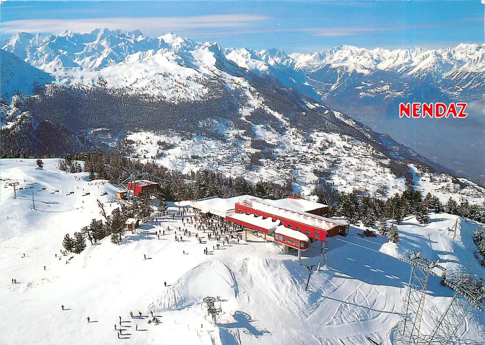 Nendaz — station de ski — édition Darbellay S.A. - Recto