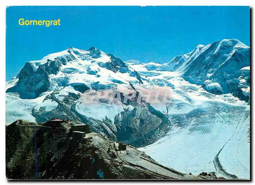 गॉर्नरग्रैट - मोंटे रोज़ा के शीर्ष - एडिटर थॉट क्लॉप्फेनस्टीन - आगे