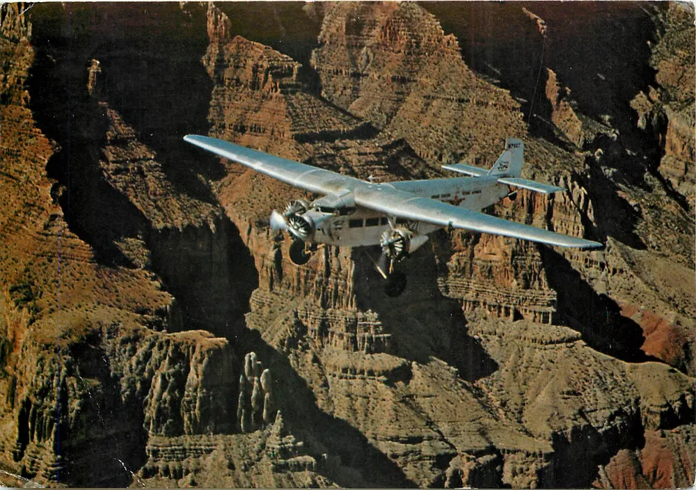 Aeroplano sopra il Grand Canyon — Scenic Airlines, Inc. — N° 061052 - Recto