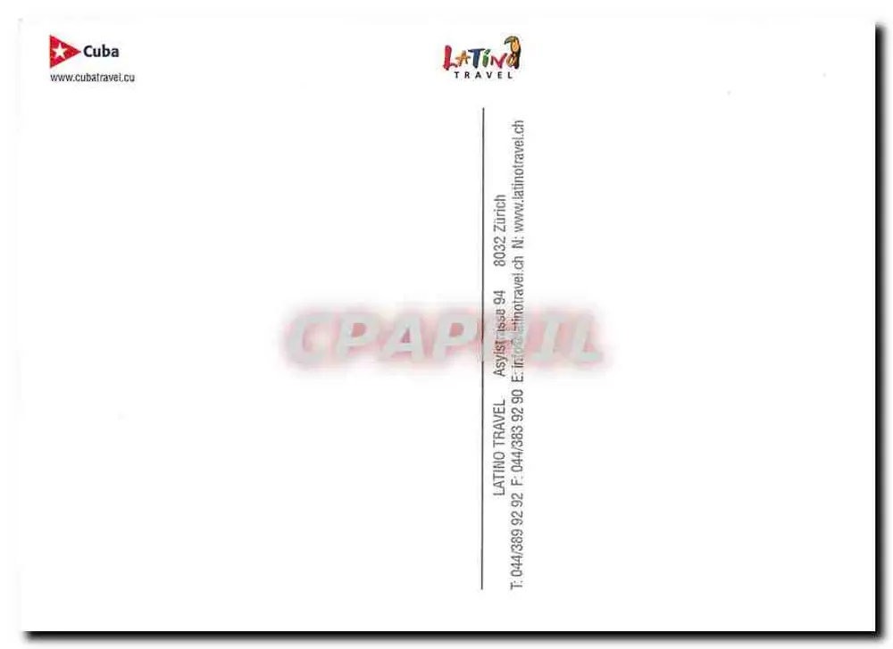 ट्रॉमस्ट्रैंड इन वाराडिरो — क्यूबा — एडिटर लैटिनिक ट्रैवल, सीरीज 94 - पीछे