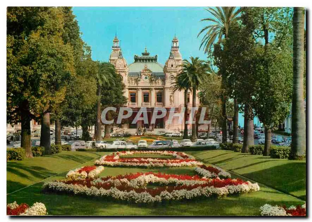 Das Casino und die Gärten — Fürstentum Monaco — Monte Carlo — Editions S.E.P.T. — NICE - Vorderseite