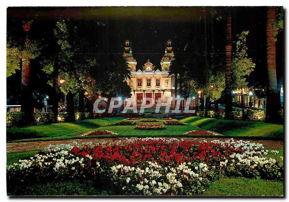 Monte-Carlo — Das Casino und die Nachtgärten — Éditions Molipor - Vorderseite