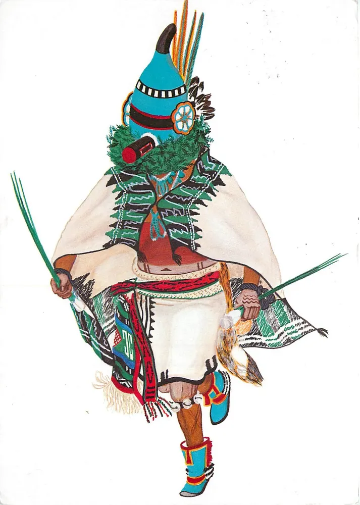 Kachina — Sio Hemis Ta-amu — editor: T. B. Publishing - Frente