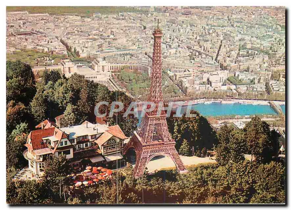 Paris — vue aérienne depuis le mont Valérien — EigenArt Verlag, Postfach 159, CH-8402 Winterthur, Nr. 104 - Frente
