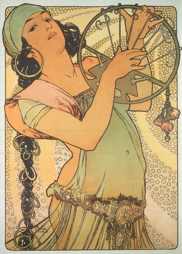 Salomé — 1897 — Mucha - Frente