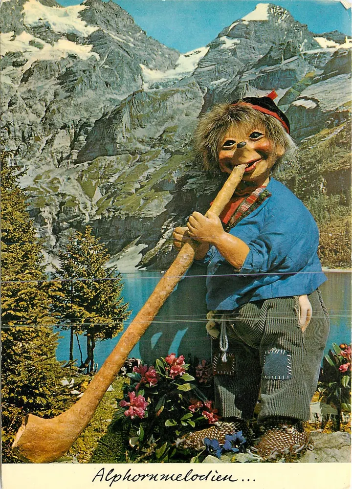 Melodias do Alphorn — Melodias do Alphorn... — Editor: A. H. Schwandner GL, n° 1093 - Frente