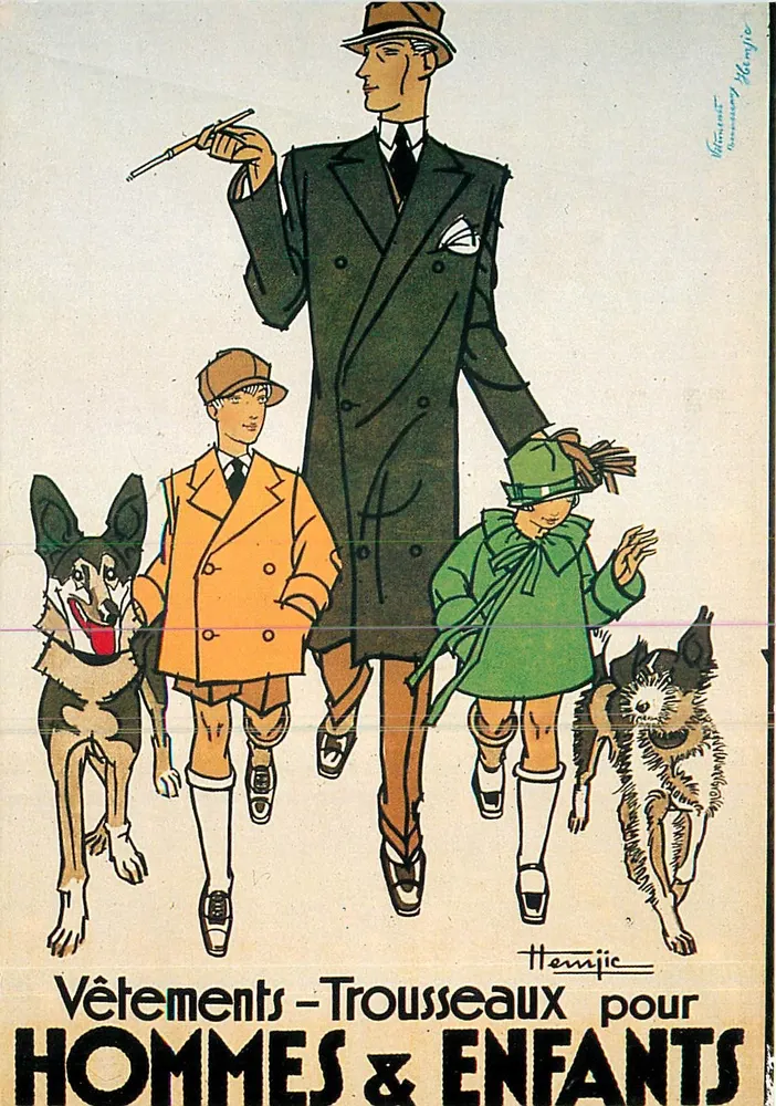 Vêtements - Trousseaux pour Hommes & Enfants — Henri Jac — éditeur F. Nugeron - Recto