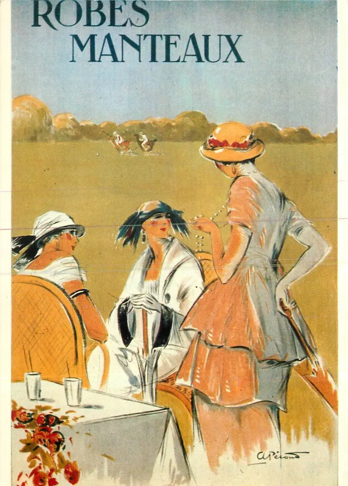 Roupas Capas — publicidade de moda — edição F. Nugeron - Frente