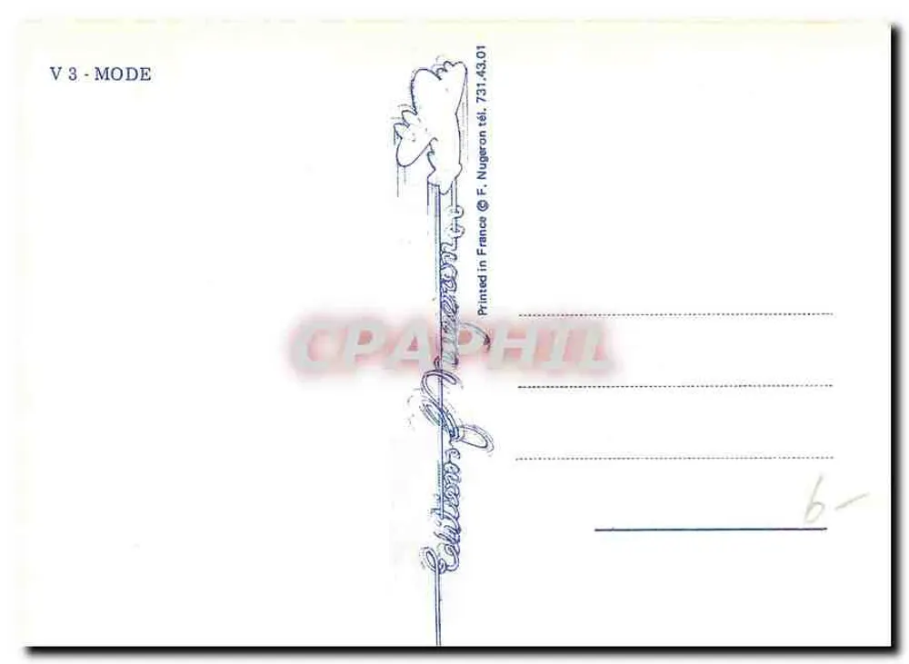 Roupas Capas — publicidade de moda — edição F. Nugeron - Verso
