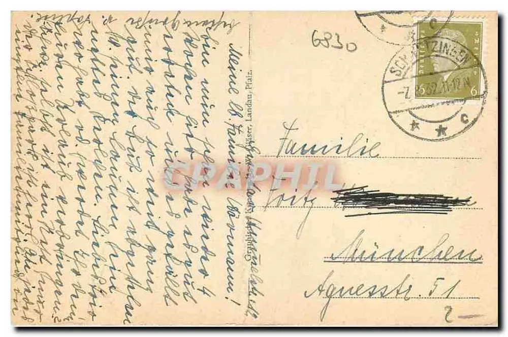 श्वेट्जिंगेन श्लॉसगार्टन — एपोलो हैन 1769 — एडिटर अदृश्य - पीछे