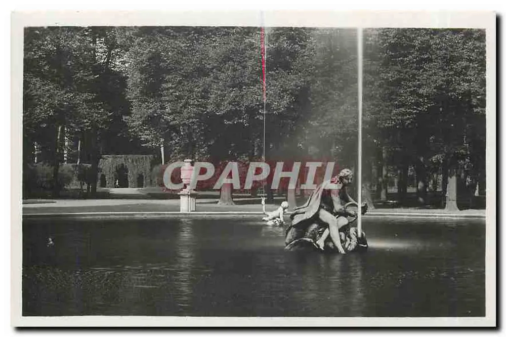 Schlossgarten Schwetzingen — Am Großen Bassin — Photographie u. Verlag: Fritz Zoch, Schwetzingen - Vorderseite