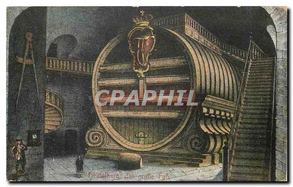 हाइडलबर्ग, बड़ा बर्तन — प्रकाशक C. Fischer & Co. m.b.H., Ettal a. Rh. - आगे