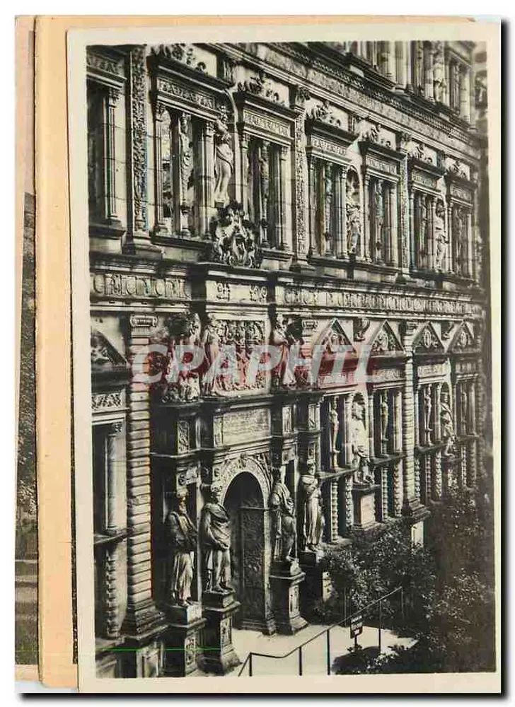 हाइडलबर्ग के किला — रुप्रेच्ट्सबॉऊ में वार्ट टॉवर — हाइडलबर्ग, 1925 - आगे