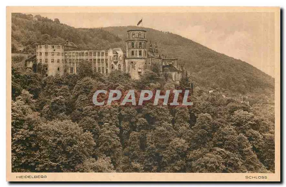 Heidelberg — Castelo — editor desconhecido, número de série não visível - Frente