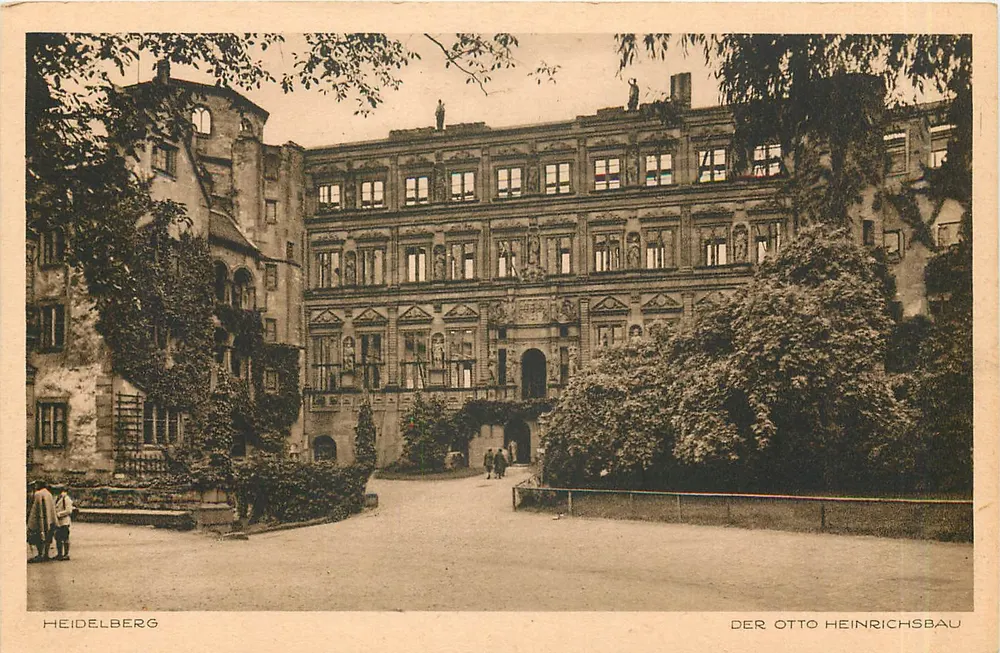 Heidelberg — Le bâtiment Otto Heinrichs — éditeur non identifié, n° de série non visible - Recto