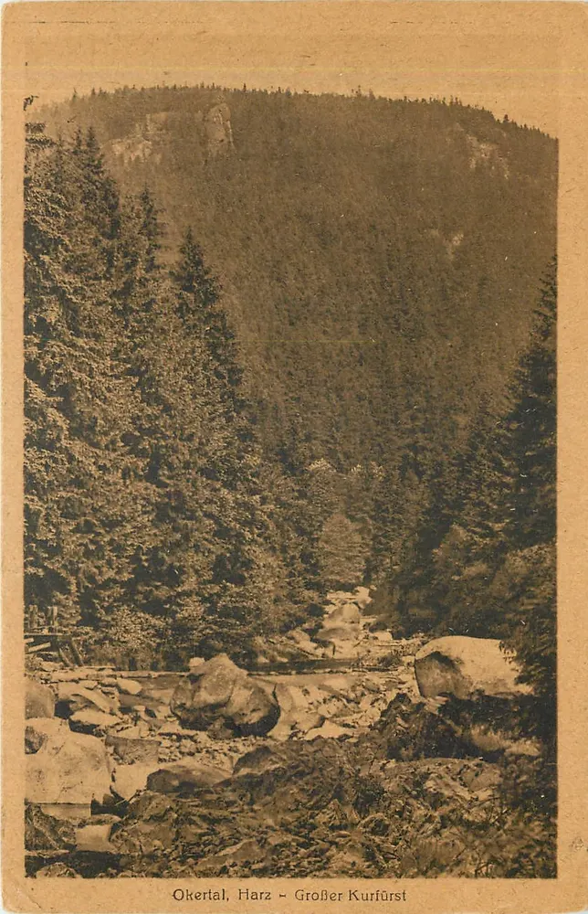 Okertal, Harz - Großer Kurfürst — Stengel & Co. (Braunschweig) - Front