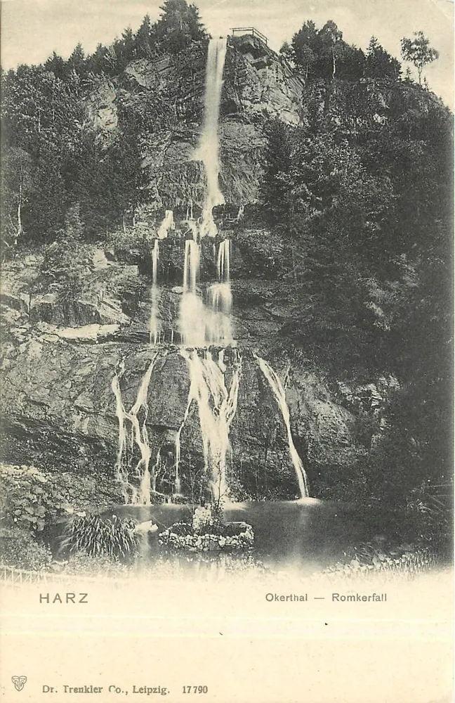 हर्ज — ओकरथल — रोमकरफॉल — डॉ. ट्रेंकलर कं., लेप्जिग, क्रमांक 17790 - आगे