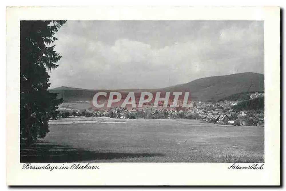 Braunlage in de Oberharz — Adamsblick — Foto en Uitgeverij H. Kiesewetter, Braunlage - Voorkant
