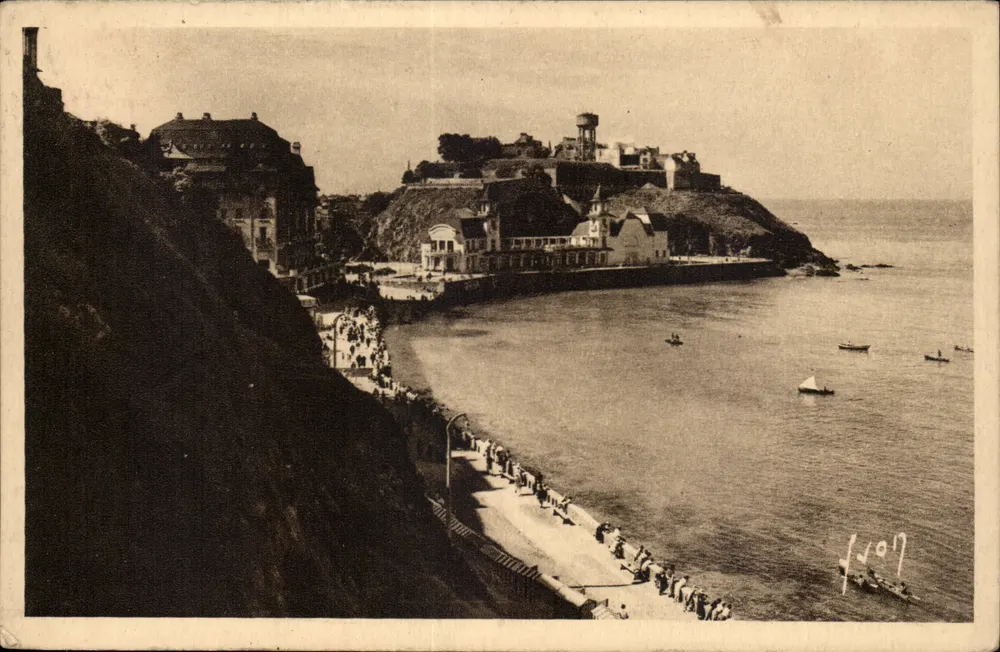 Granville — Der Roc und der Plat-Gousset bei Ebbe — Éditions d'Art Yachot - Vorderseite