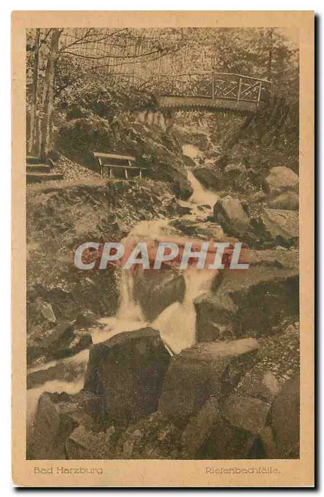 Bad Harzburg — Rieienbachfälle — unknown publisher, No. 233 - Front