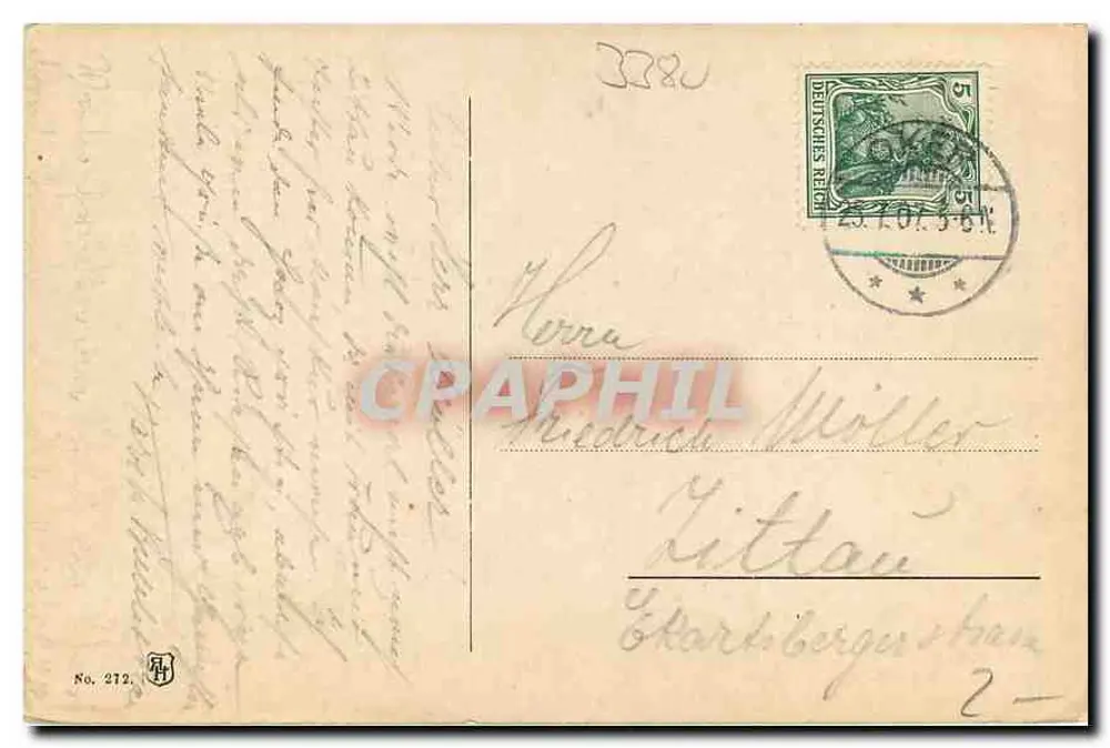 Rabouklippe — Okertal — editor não identificado, n° 272 - Verso