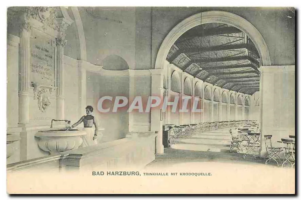 Bad Harzburg, Trinkhalle mit Krodoquelle — Verlag H. Ku. H., Nr. 3388 - Vorderseite