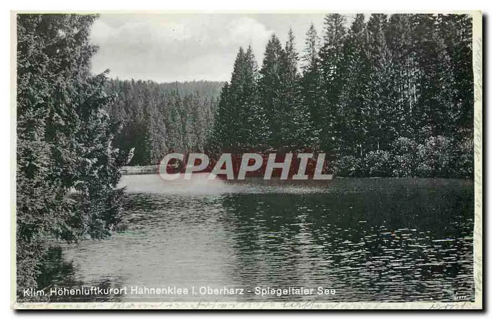 Spiegelataler See — Höhenluftkurort Hahnenklee i. Oberharz — Verlag A. Nowak - Vorderseite