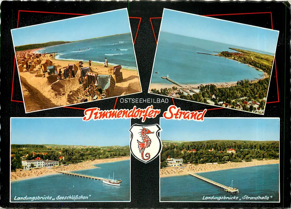 Timmendorfer Strand — Lago de Ostsee — editor Cramers Kurbetriebs KG - Frente