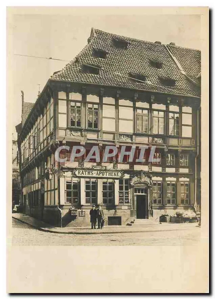 Hildesheim — Raths-Apotheke (1318) — Deutscher Kunstverlag, Berlin - Recto