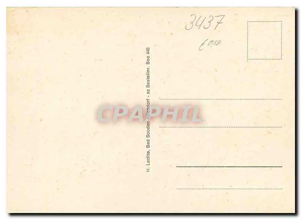 बैड सूडेन-अल्लेंडोर्फ — वेरा-सैनेटोरियम — n° 3437 - पीछे